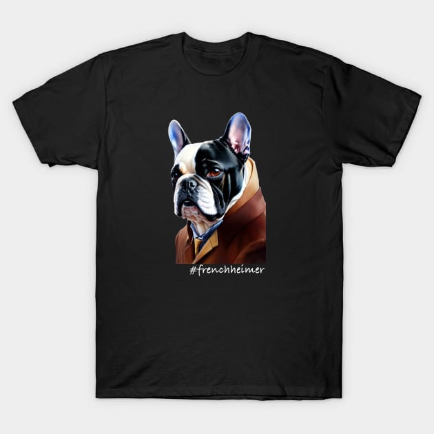 Lord Frenchheimer the noble Frenchie T-Shirt by Frenchheimer